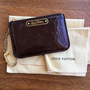 Authentic Louis Vuitton Amerante Key Pouch